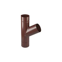 OKAPY SATJAM Odbočka svodu 120mm hnědá OKAPY SATJAM Odbočka svodu 120mm hnědá