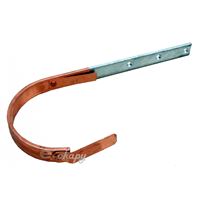 OKAPY Měď Žlabový hák opláštěný 250/450 mm OKAPY Měď Žlabový hák opláštěný 250/450 mm