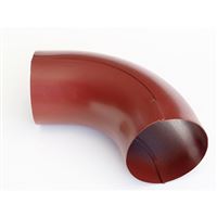 OKAPY Svodové koleno 72st. 80mm tmavě červené OKAPY Svodové koleno 72st. 80mm tmavě červené