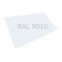 PLECH tabule 2x1,25 m tl.0,5mm bílá  RAL 9010