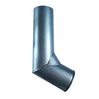 OKAPY Pozink Koleno výtokové 120 mm OKAPY Pozink Koleno výtokové 120 mm