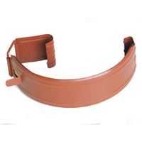OKAPY Žlabová spojka 250mm cihlová OKAPY Žlabová spojka 250mm cihlová