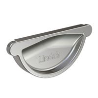 OKAPY LINDAB žlabové čelo 125mm černé OKAPY LINDAB žlabové čelo 125mm černé