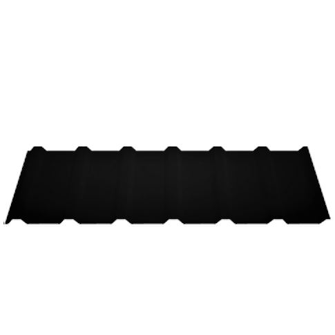 SATJAM střešní trapéz 35mm tl.0,50mm PMH černý