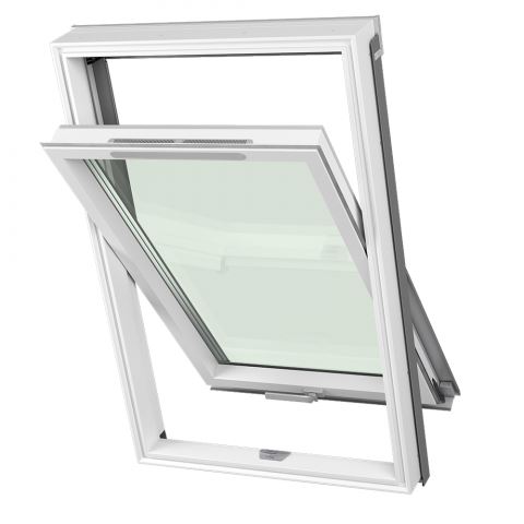 DAKEA střešní okno ULTIMA ENERGY PVC C4A 55x98 cm trojsklo