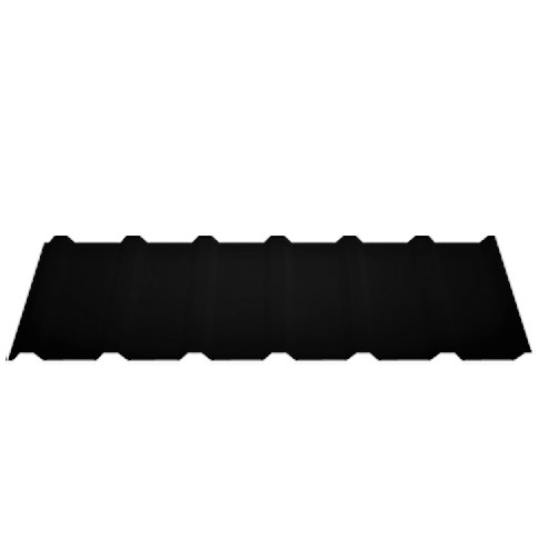 SATJAM střešní trapéz 18mm  tl.0,50mm PMH černá 